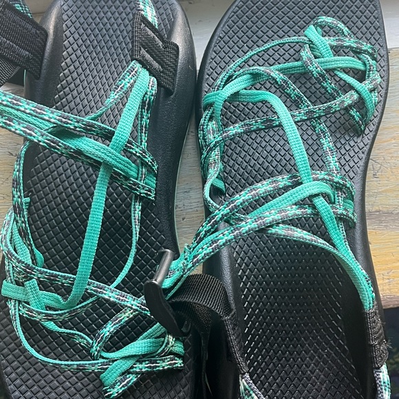 Chaco ZX / 3 sandals Teal - Picture 3 of 12